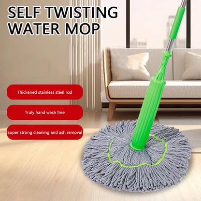 Self-twisting Water Rotating Mop
